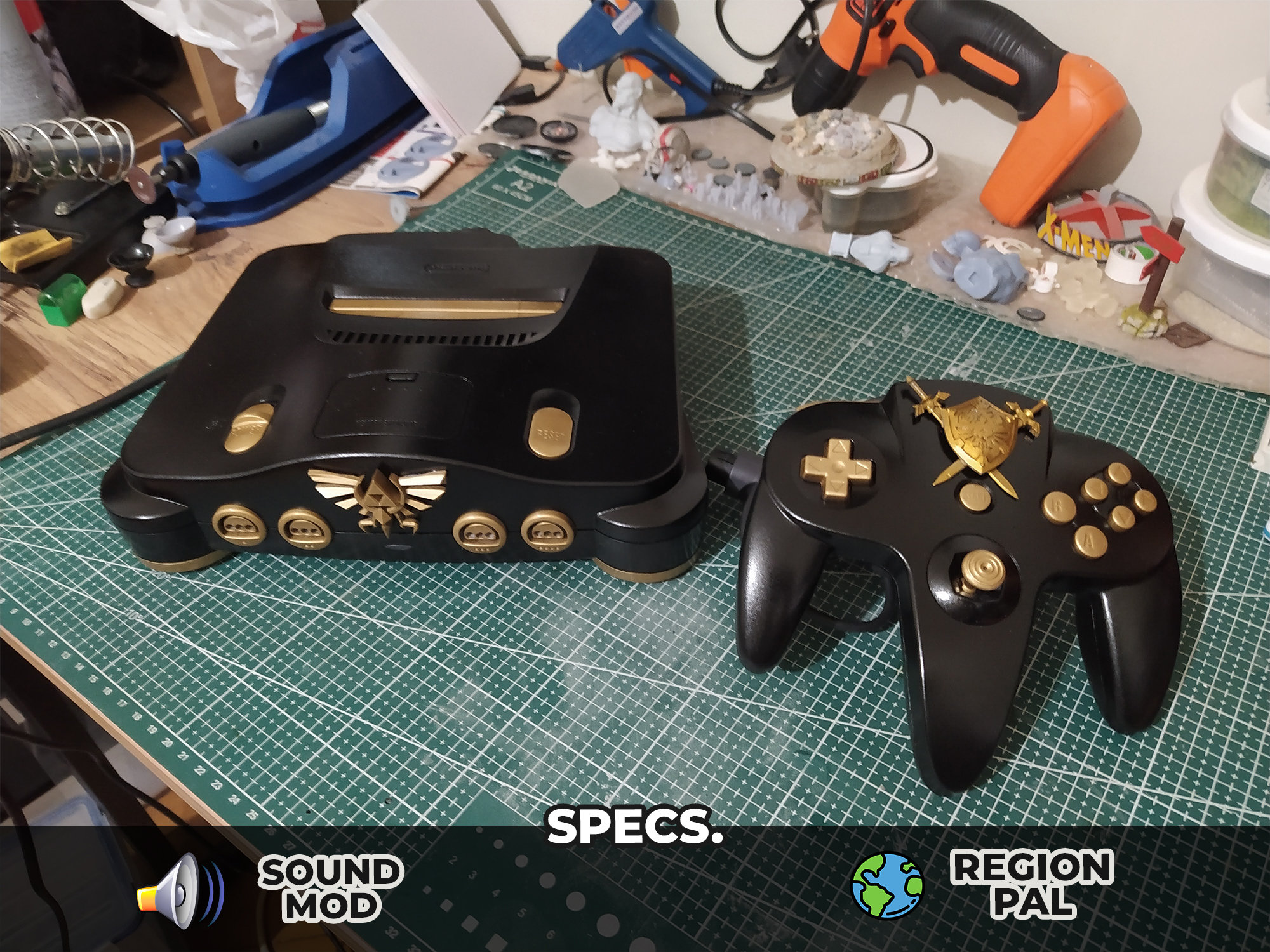 Zelda Custom Nintendo 64 Orchestral Zelda Opening Sound Mod