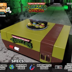 Edição Ninja Turtles com som modificado e conjunto personalizado para Nintendo NES (Ver.1.5.0)