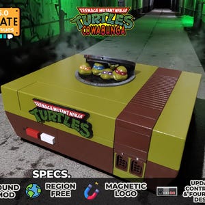 Ninja Turtles Edition Sound Modded Custom Nintendo NES Set (Ver.1.2.1)