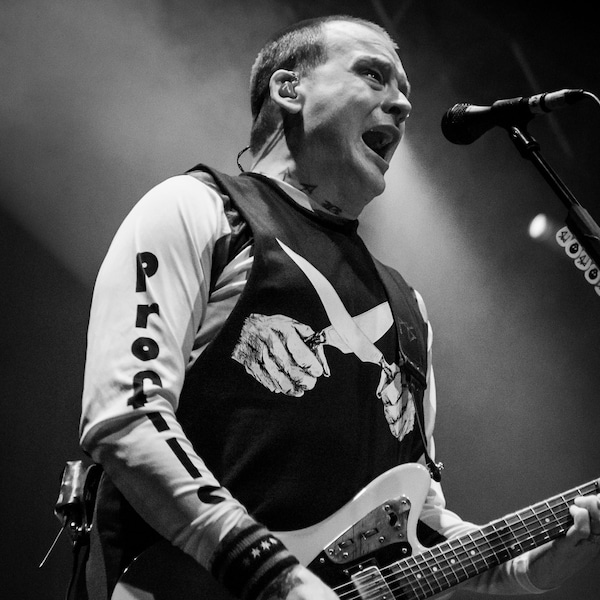 Matt Skiba Alkaline Trio - Rare Black and White print