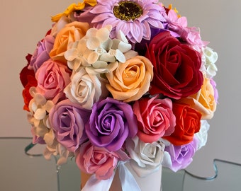 Handmade Soap Flower Bouquet
