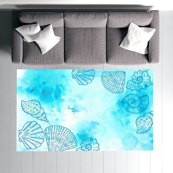 Ocean Rug - Etsy