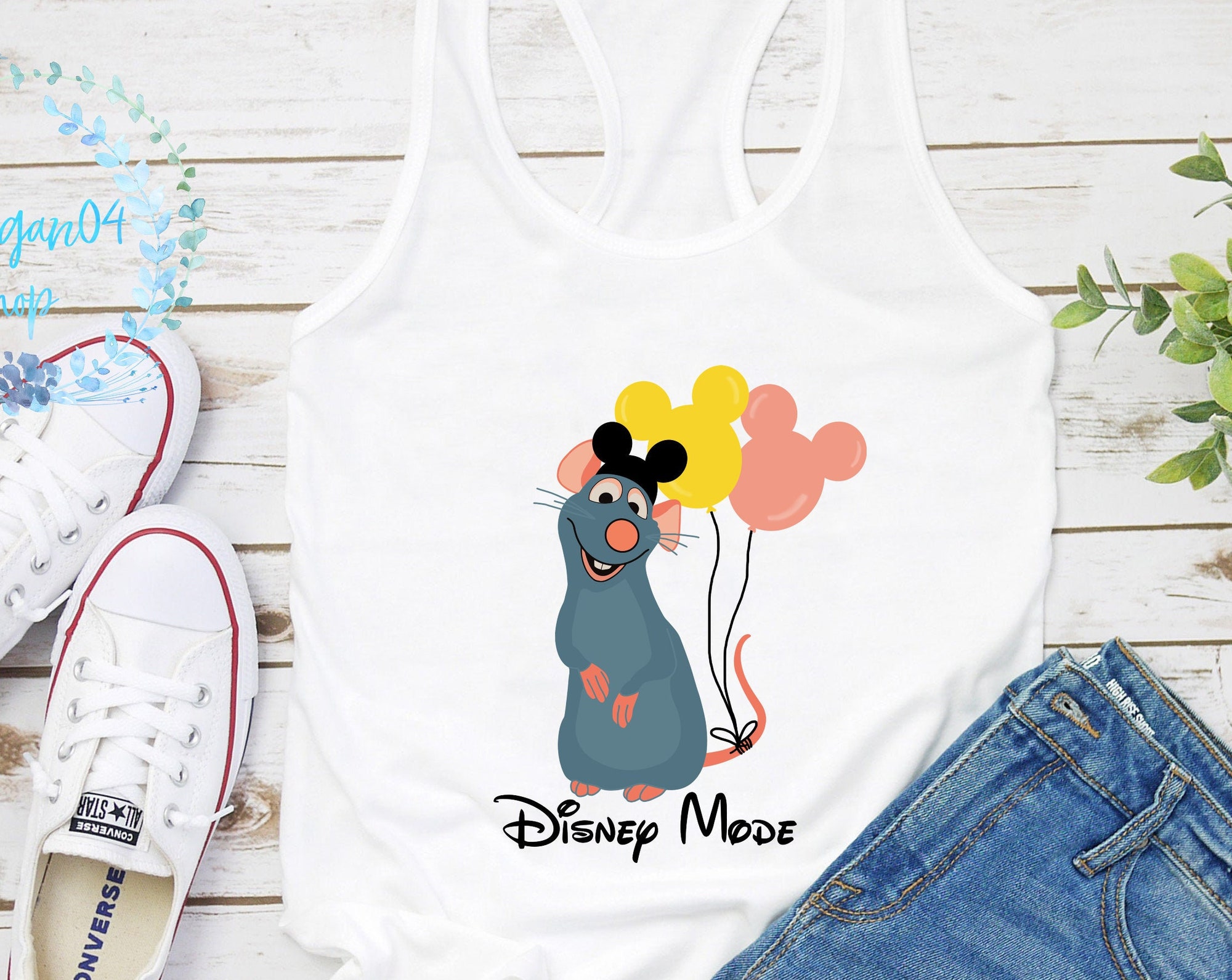 Discover Disney Mode Shirt, Remy Ratatouille Tanks,