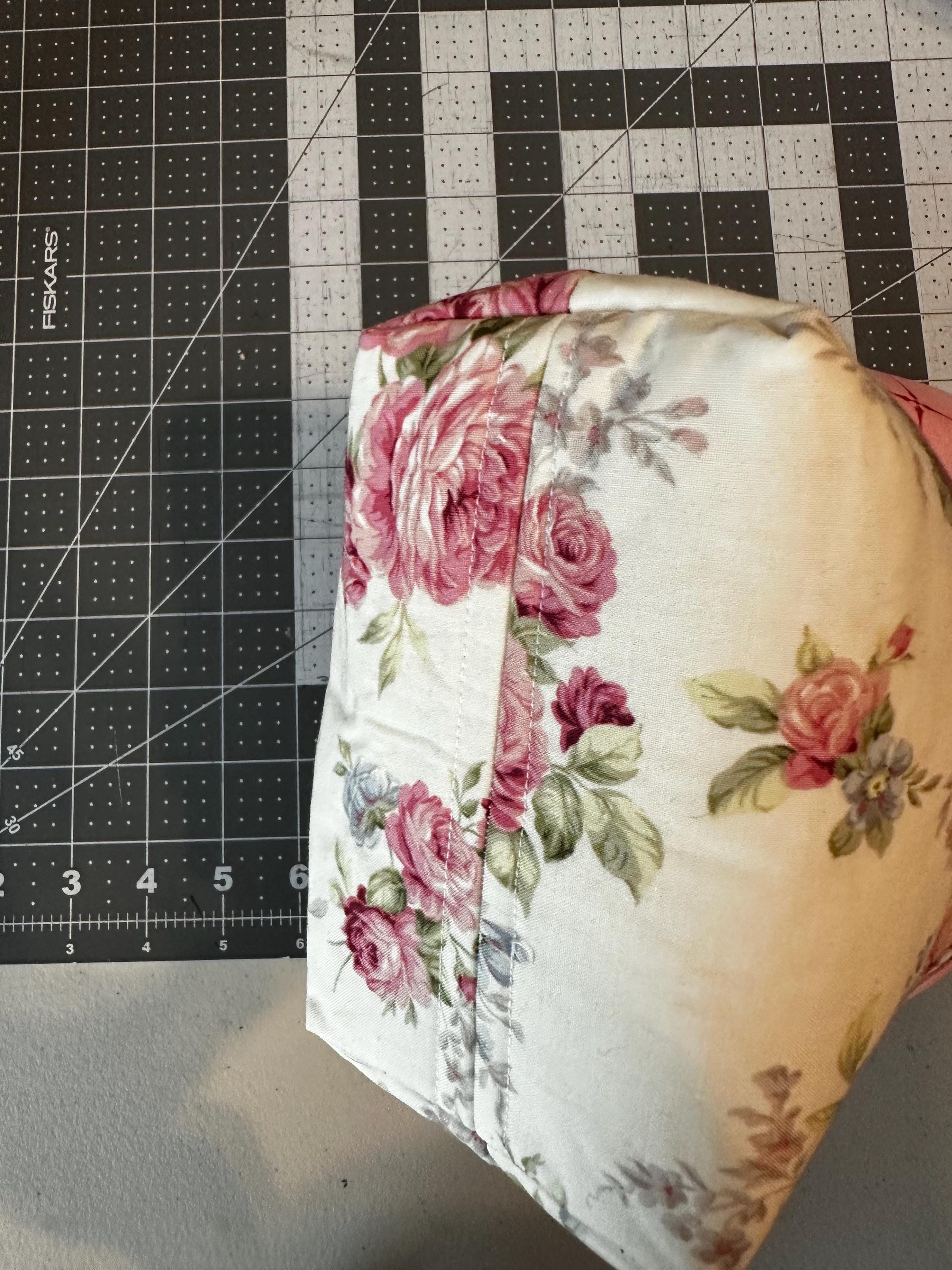 Floral Fabric Basket PDF Pattern - Easy Sewing Tutorial for Makeup ...