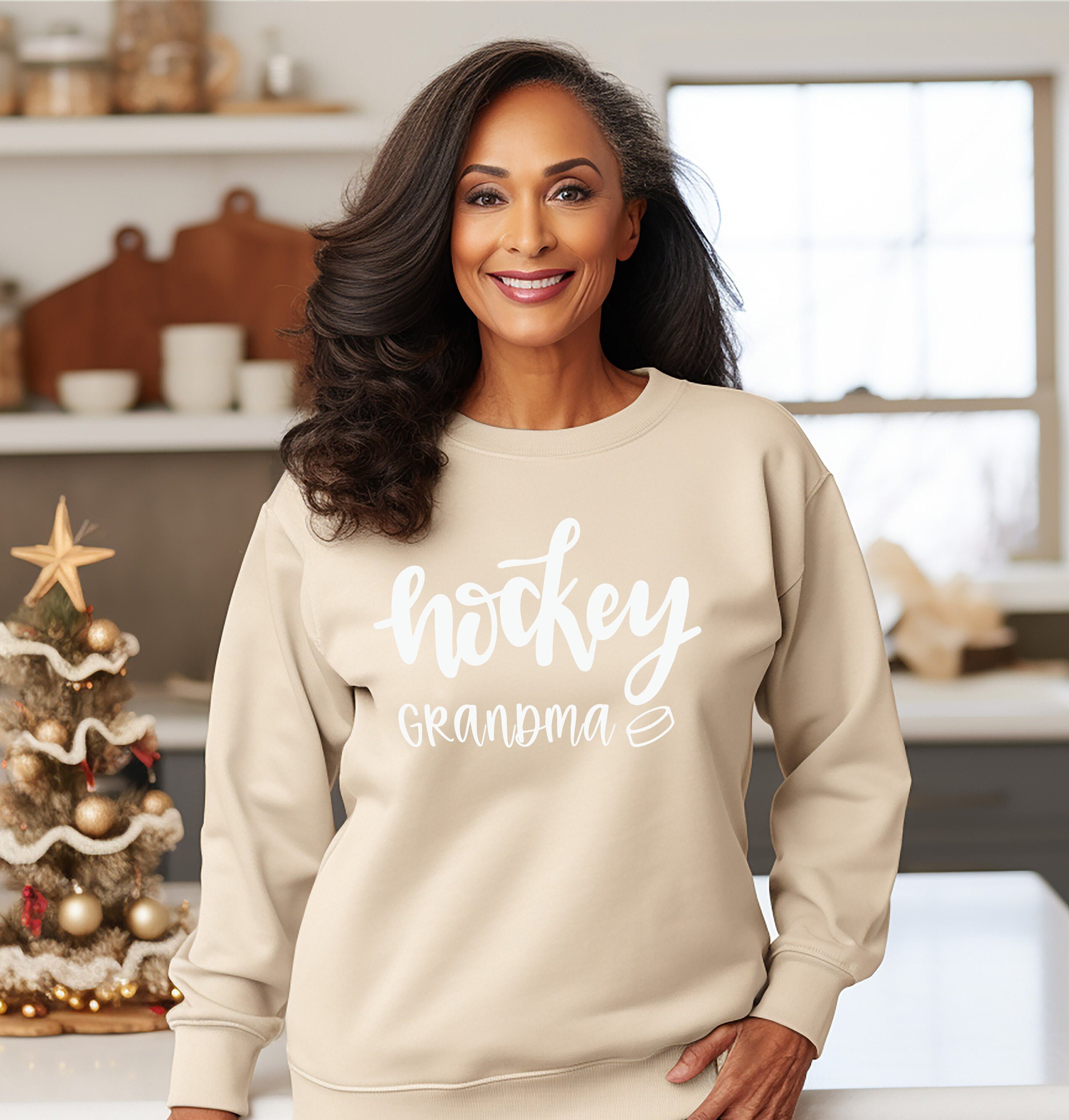 Hockey hotsell grandma sweatshirt