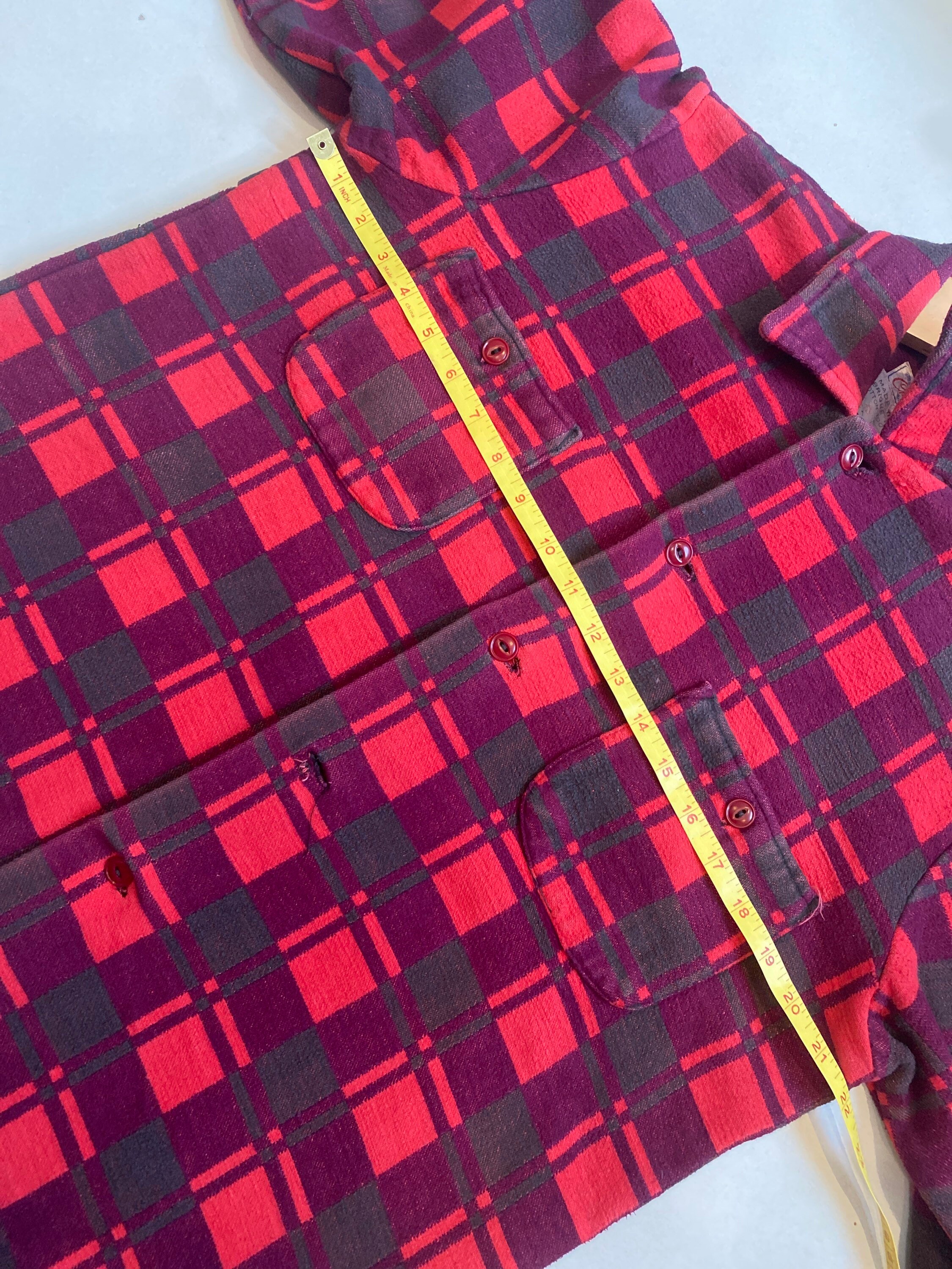 Plaid mac jacket Clearance