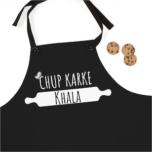 Chup Karke Khala Indian Punjabi Desi Kitchen Apron