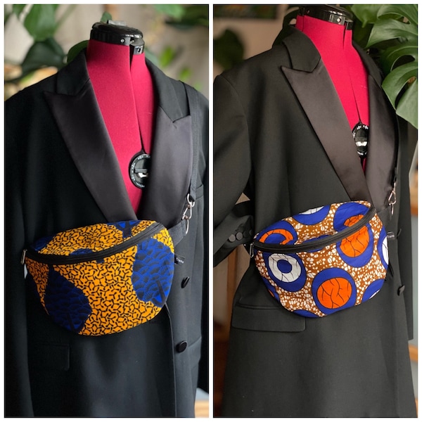 Ankara wax bag, wax shoulder bag