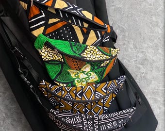 Afrikaanse Wax Heuptas – Ankara Heuptas – Afrikaanse Handgemacht Gürteltasche van TramaCreation