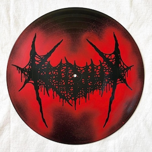 LilKillBilly hand-painted 12" Vinyl Record / LP Art / Handmade / Wall Art / 90s / Tarantino / KillBilly