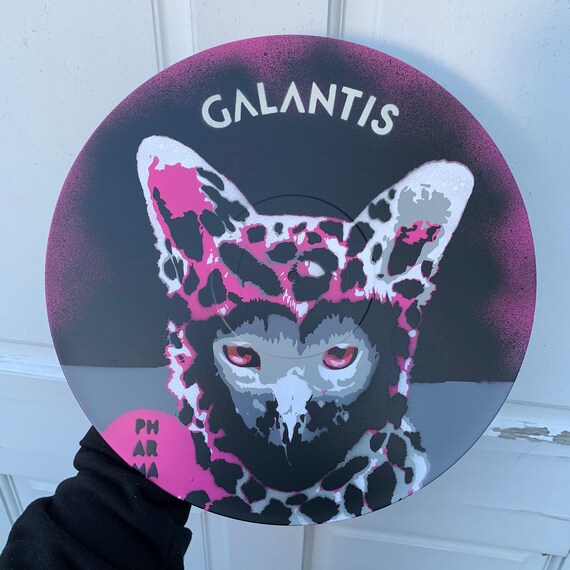 Hand-painted Galantis Pharmacy 12 Vinyl Record Art Canada