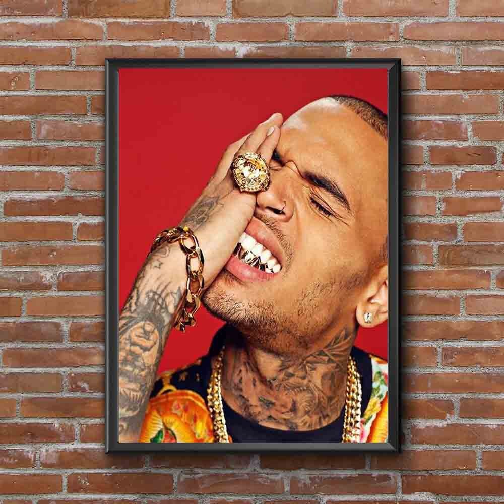 Chris Brown Poster Pop Culture Posters Etsy