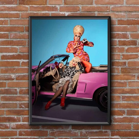 Trixie and Katya Tour Poster Etsy