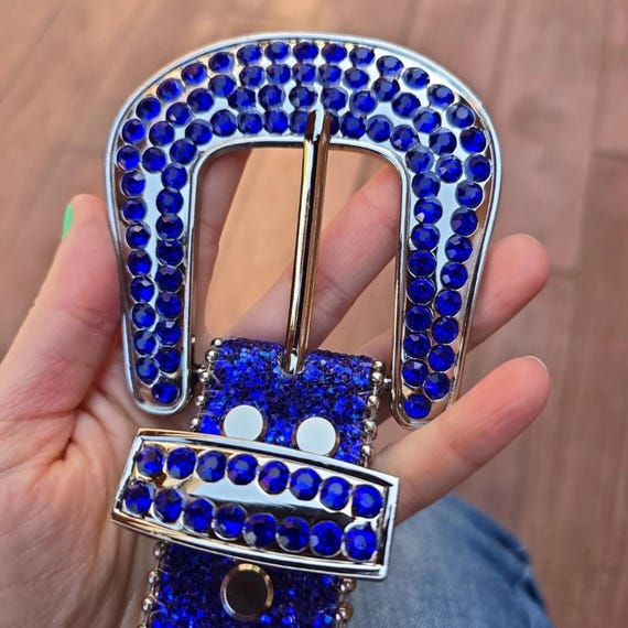 Western Rhinestone Belt, Bling Rodeo Glitter Belts, Party  display picture 3