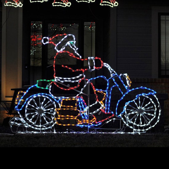 Animated outdoor on sale christmas decorations