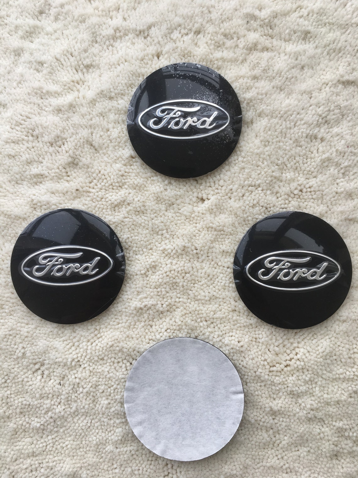4 Pcs set Ford wheel center hub caps stickers 56mm 2.20 inch Etsy