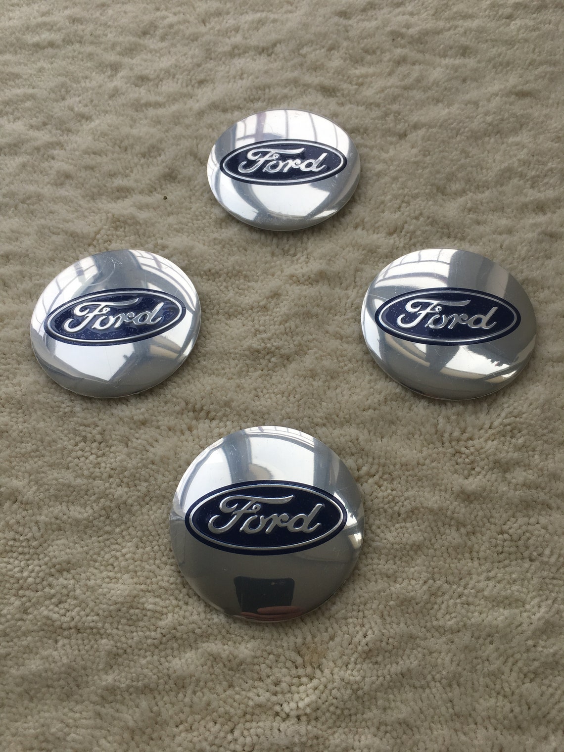 4 Pcs Set Ford wheel center hub caps stickers 56mm 2.20 Etsy