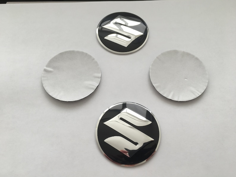 4 Pcs Set Suzuki wheel center hub caps stickers 56mm 2.2 Etsy