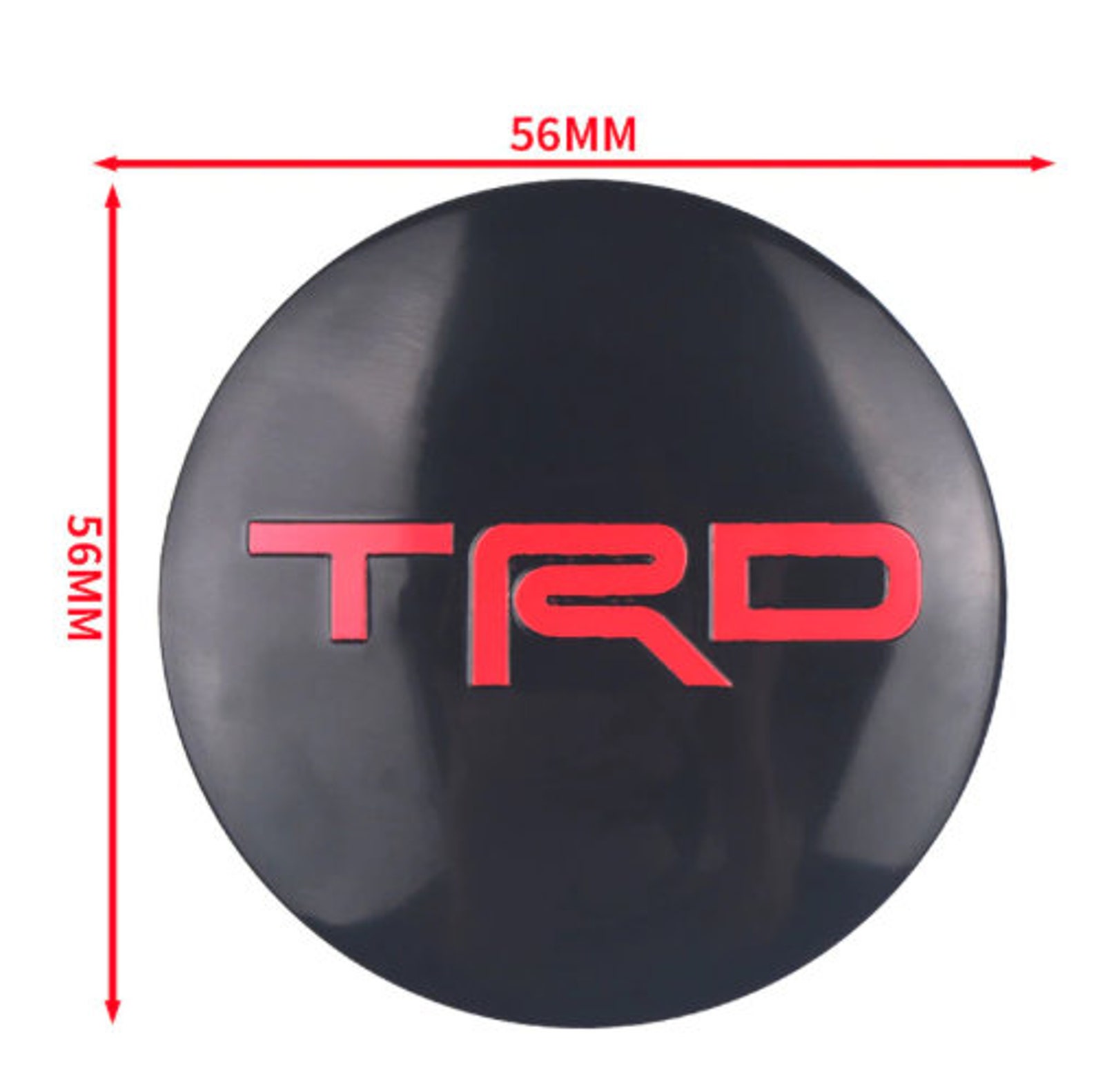 4 Pcs Trd wheel center hub caps stickers 56mm 2.20 inch Etsy
