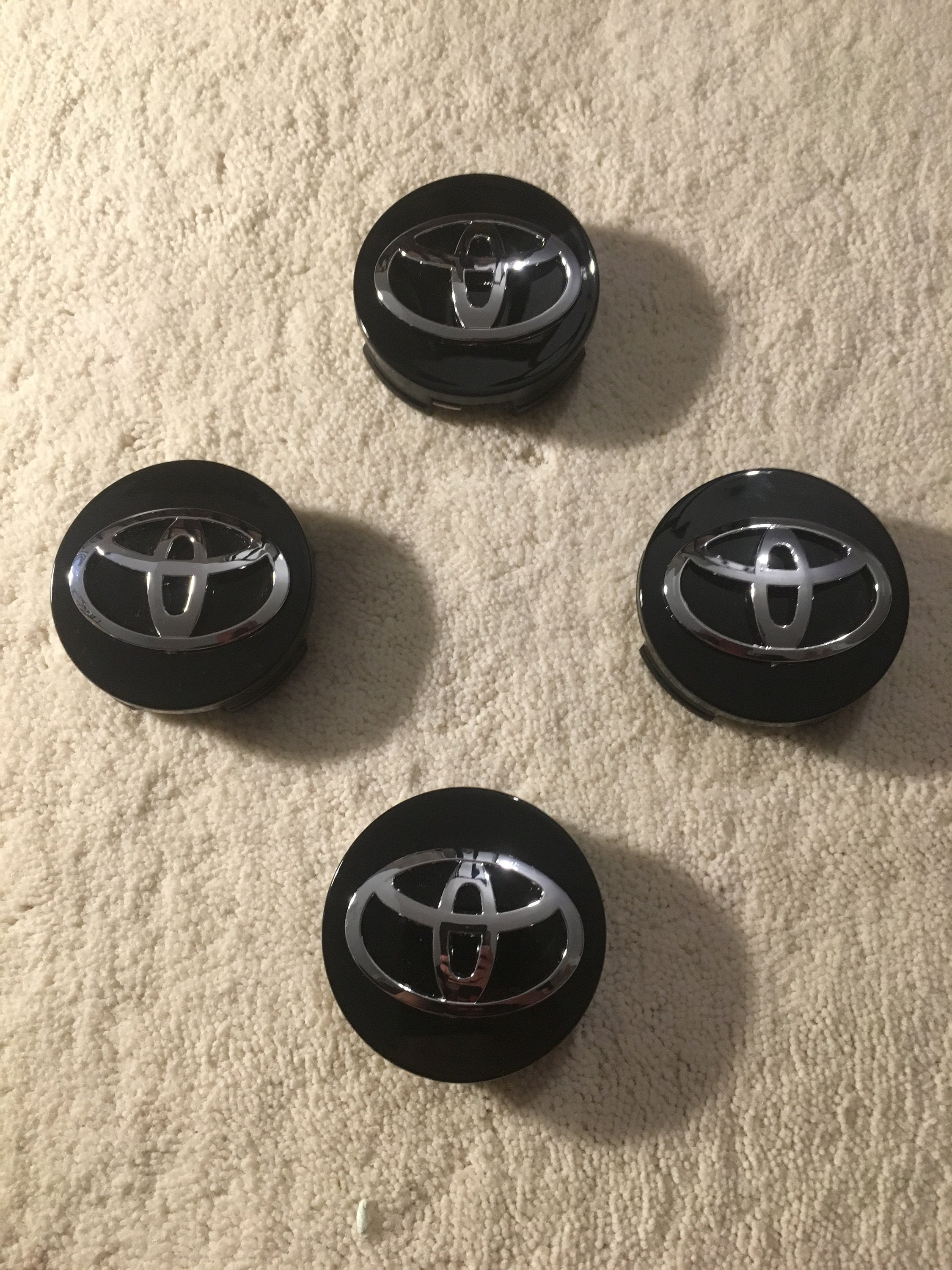 4 pcs full set Toyota wheel center hub caps 62mm 2.44 inch Etsy