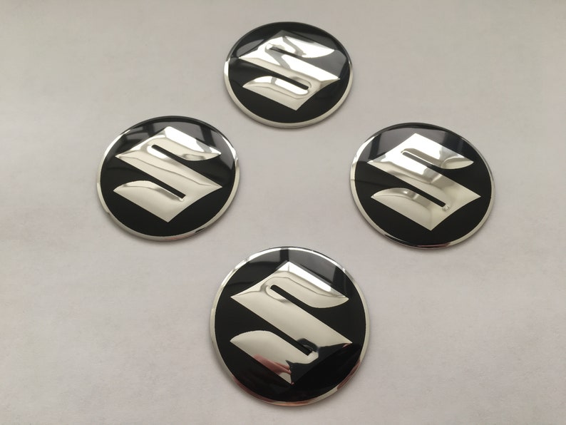 4 Pcs Set Suzuki wheel center hub caps stickers 56mm 2.2 Etsy