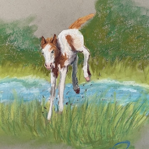 Jumping for Joy - Original 9x12