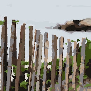 Kit de pintura por números de Cape Charles Beach