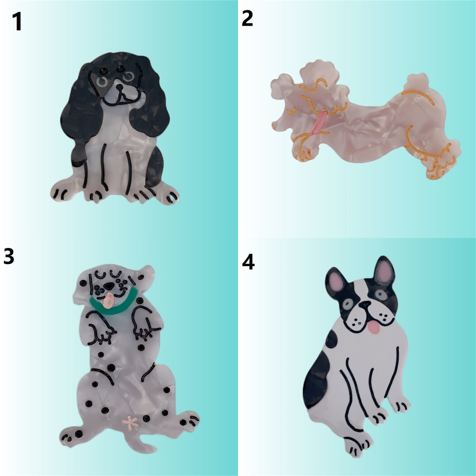 Cute Animal Hair Claw Clipadorable Dogs Claw Clipscreative Etsy UK