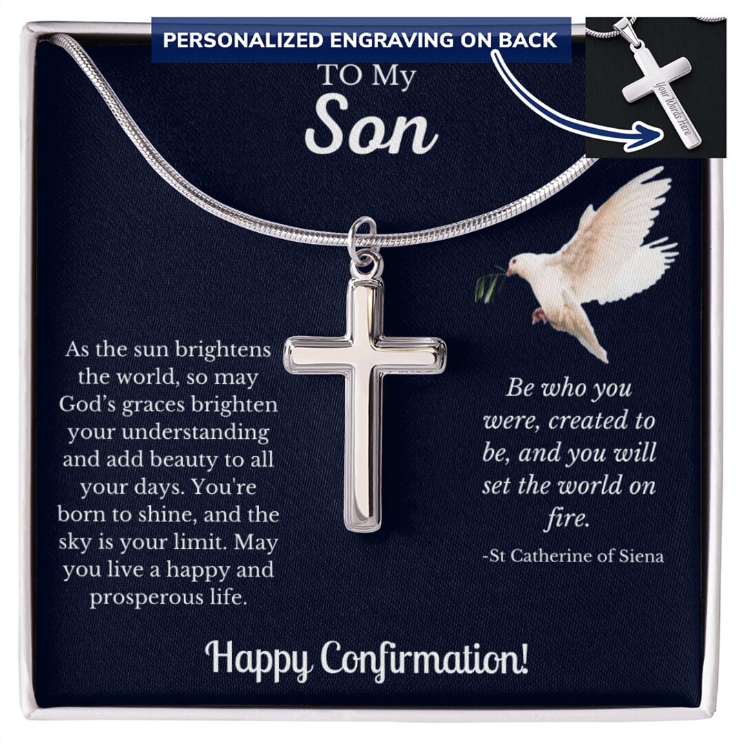 Confirmation Gifts For Boys Boys Confirmation Confirmation - Etsy Canada