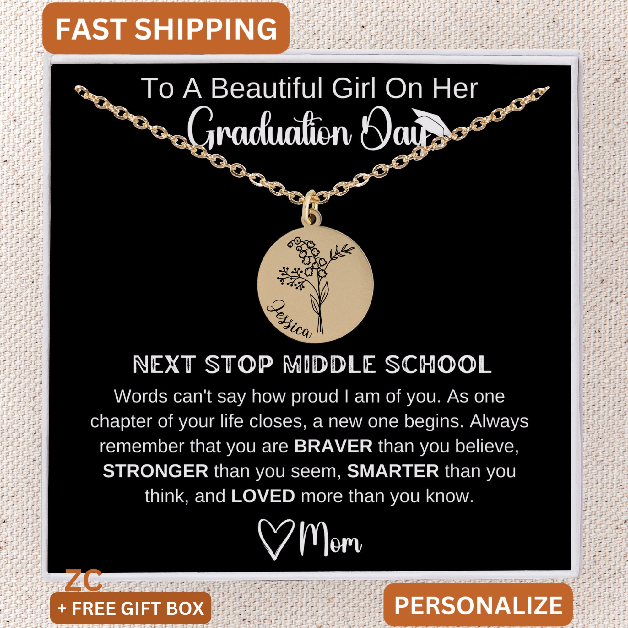 Elementary School Graduation Personalized Gift For Her 5th Grade elementary-school-graduation-personalized-gift-for-her-5th-grade