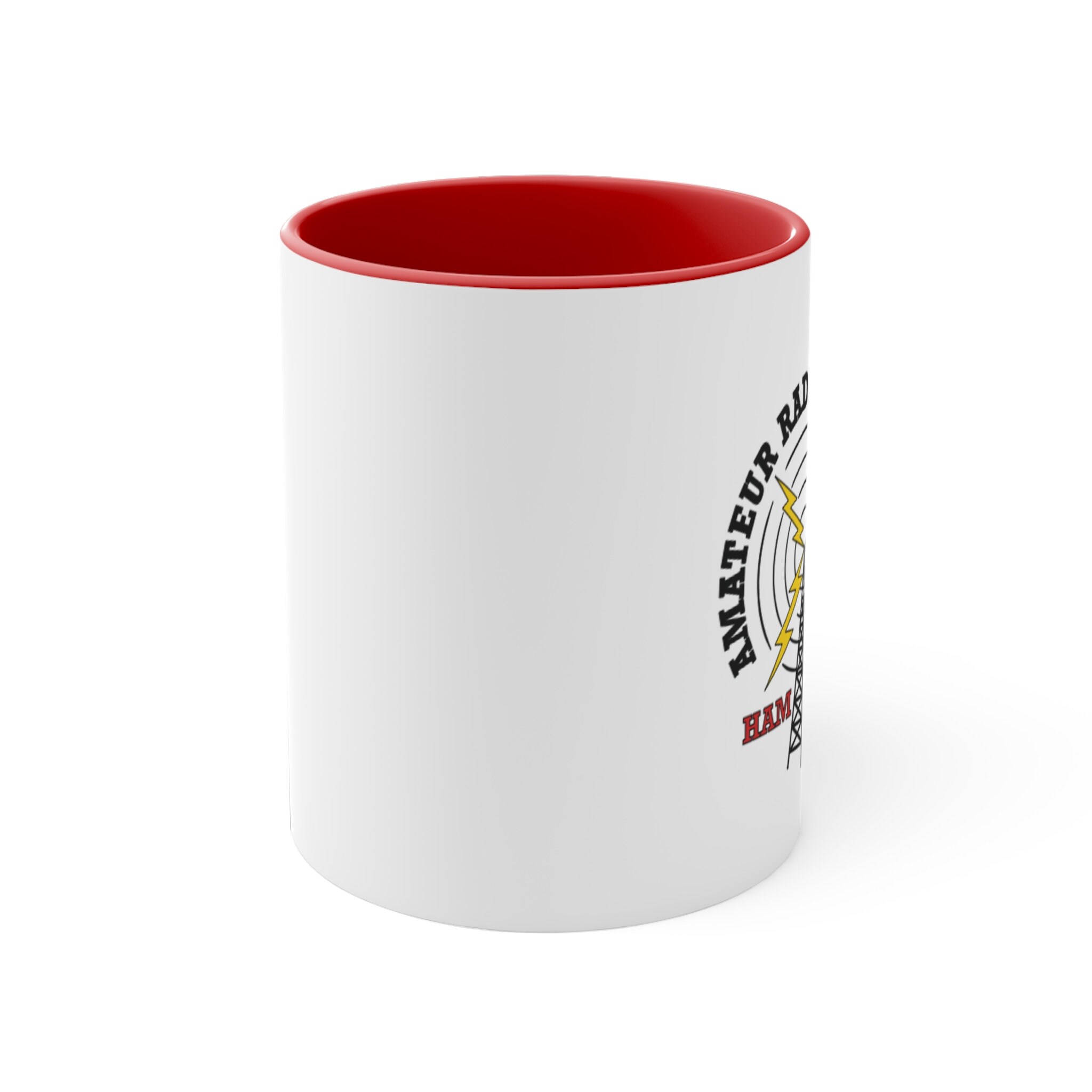 CafePress Ham Radio Operator Ceramic Coffee Mug - 11 Oz, Lead-Free, Dishwasher & Microwave Safe, Printed In USA - View #10