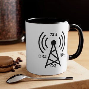 Ham Radio, Ham Radio Mug, Ham Radio Coffee Mug, Gift for Him, Radio, Ham shack, Amateur Radio, Coffee Mug