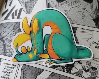 Blep Dragon Sticker