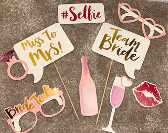 HEN PARTY Photo Booth props