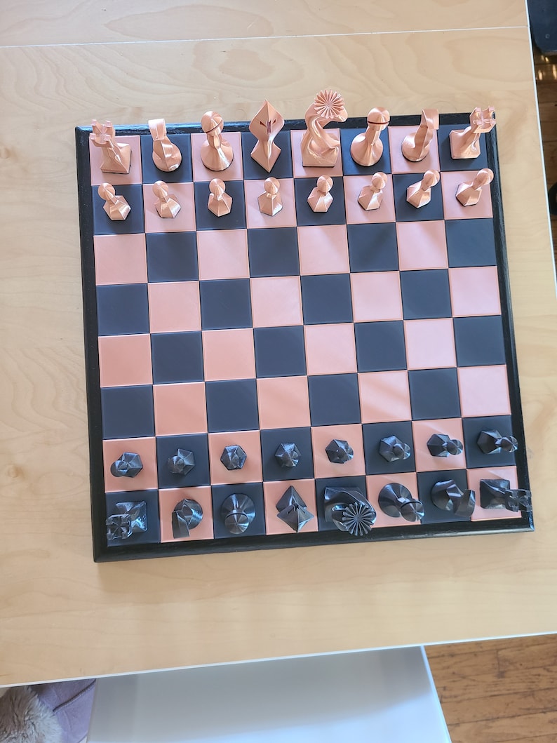 Custom Chess Board - Etsy