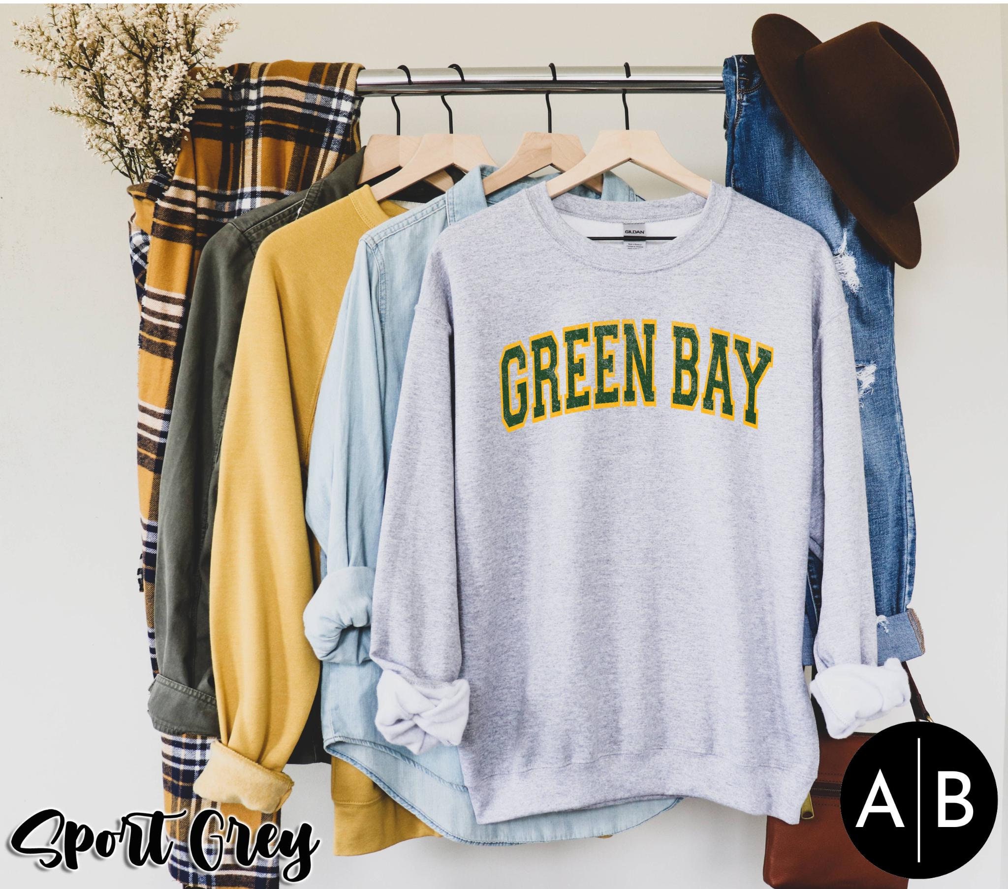 Vintage Green College Sweatshirt Etsy