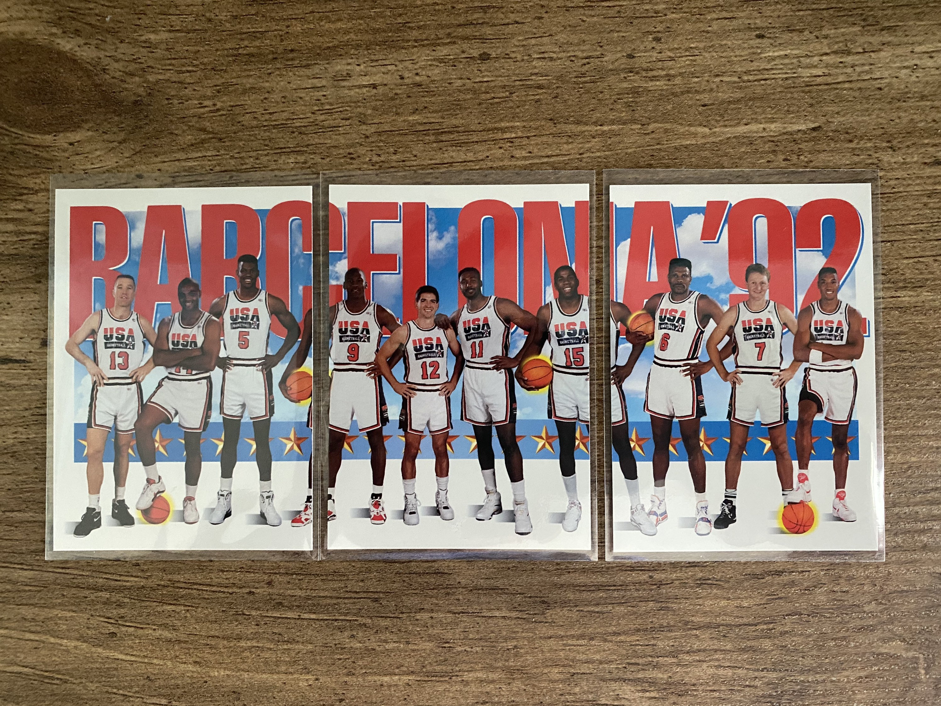 1992 Skybox USA Dream Team Barcelona Olympics Mint Set (3 1992 Skybox USA Dream Team Barcelona Olympics Mint Set (3