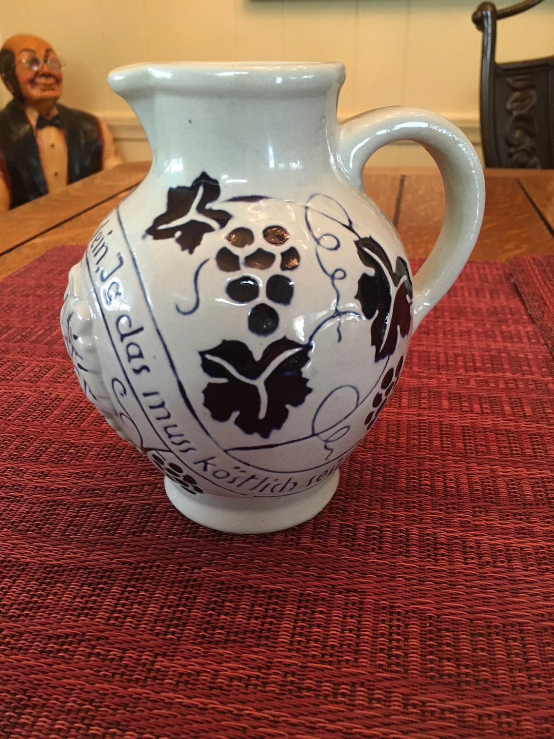 Vintage German Wine Jug Etsy