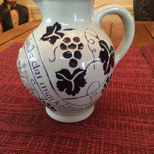 Vintage German wine  jug