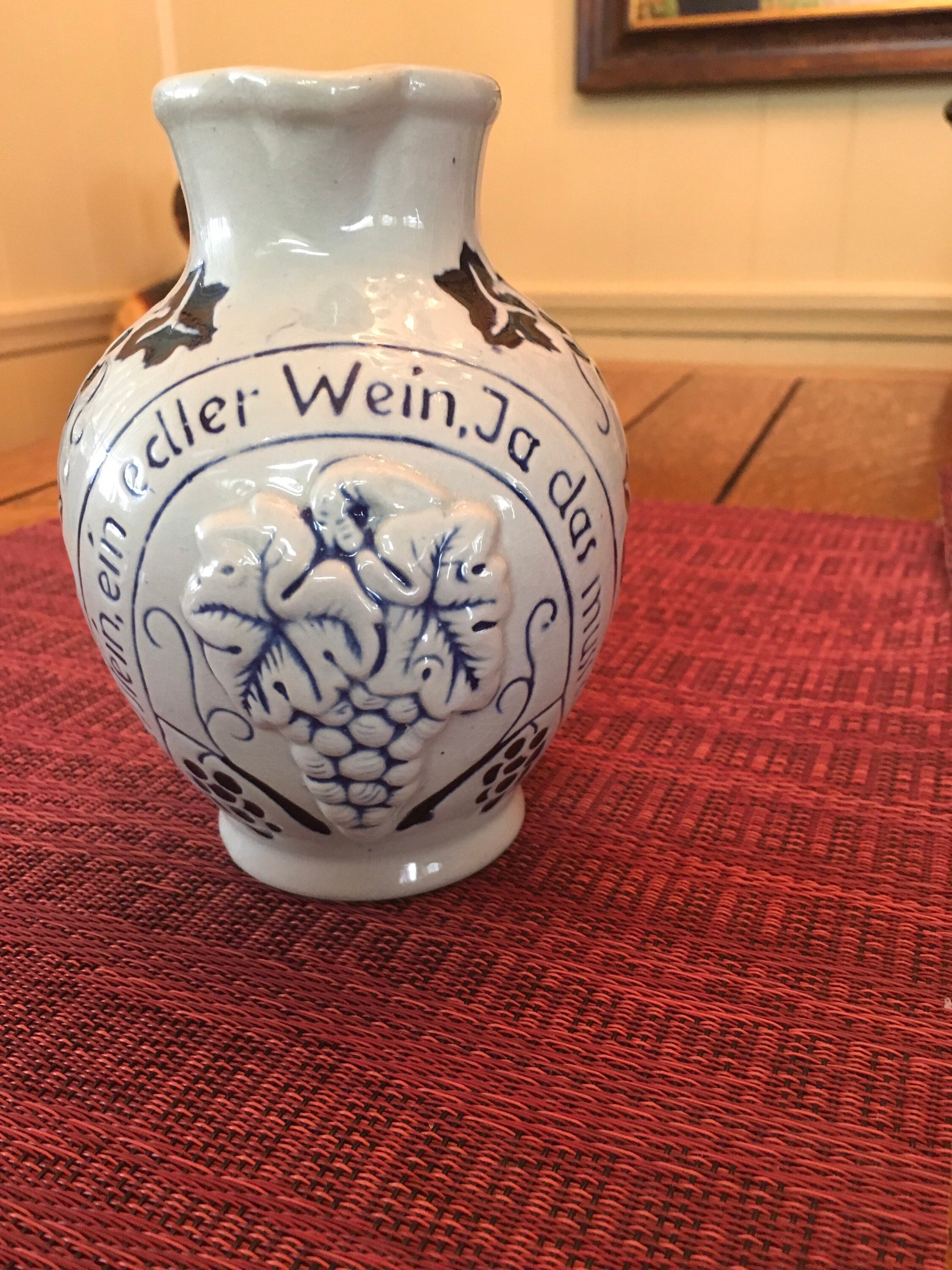 Vintage German Wine Jug Etsy