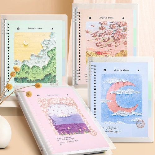 Muji Loose Leaf Paper Ring Binder Refills A5 B5 A4 Size Etsy