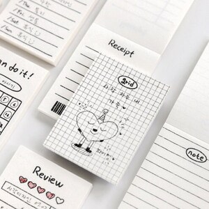 Mini Notepad, 50 Sheets Note Paper, Cute Pocket Notebook, to Do List ...