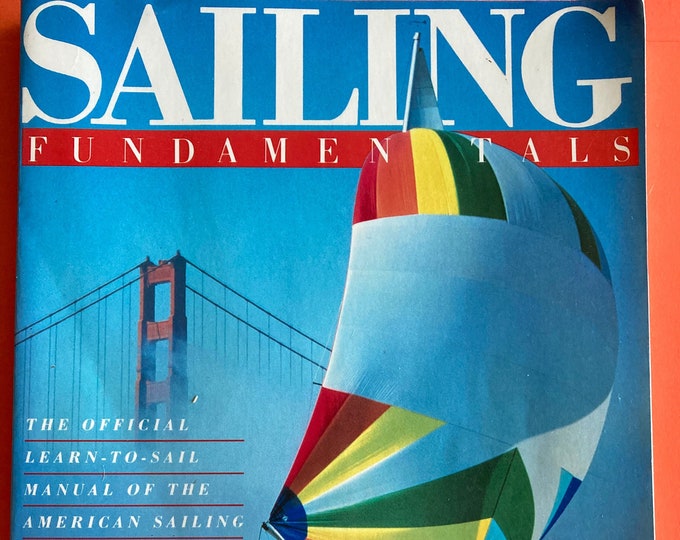 Sailing Fundamentals by Gary Jobson Paperback Oversized Book Vintage
