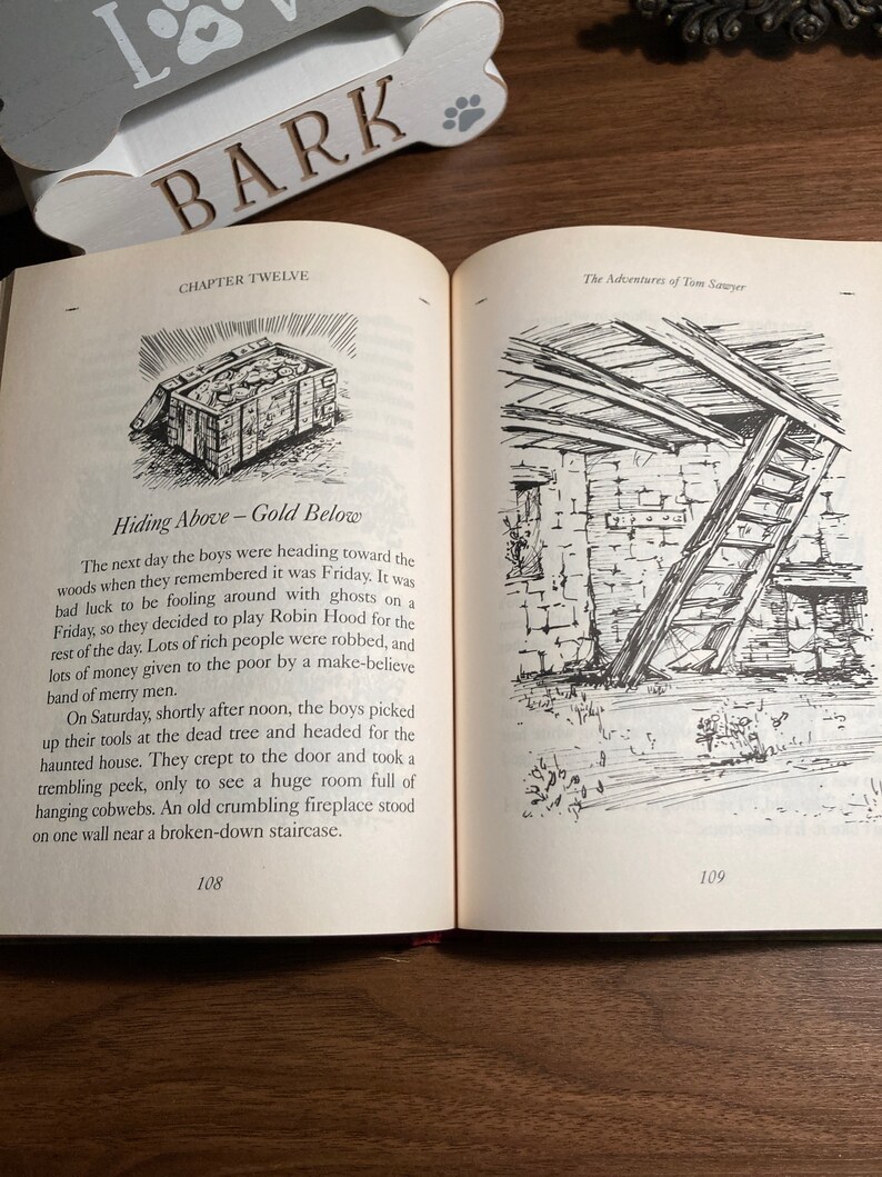 The Adventures of Tom Sawyer by Mark Twain Hardback Book the Great ...