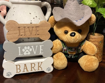Vintage Chihuahua plush stuffed 12” tall toy puppy dog in grey felt hat sombrero overalls outfit body carnival prize toy rare