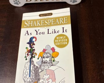 Shakespeare As You Like It paperback book Signet Classic vintage 1998