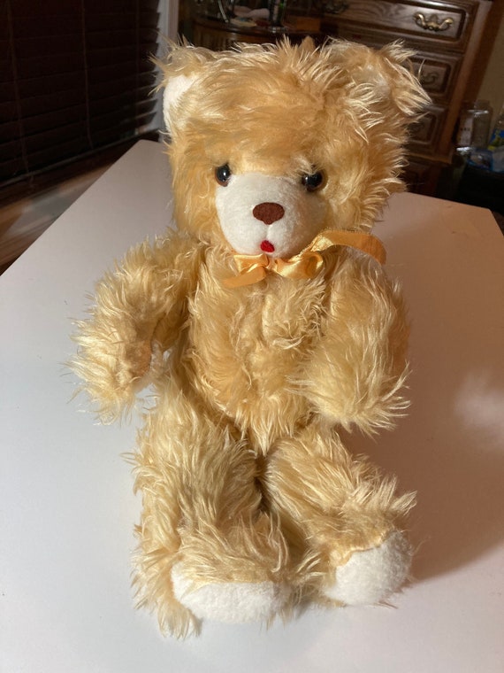 Knickerbocker RARE 14 Yellow Teddy Bear Animals of - Etsy Knickerbocker RARE 14 Yellow Teddy Bear Animals of - Etsy
