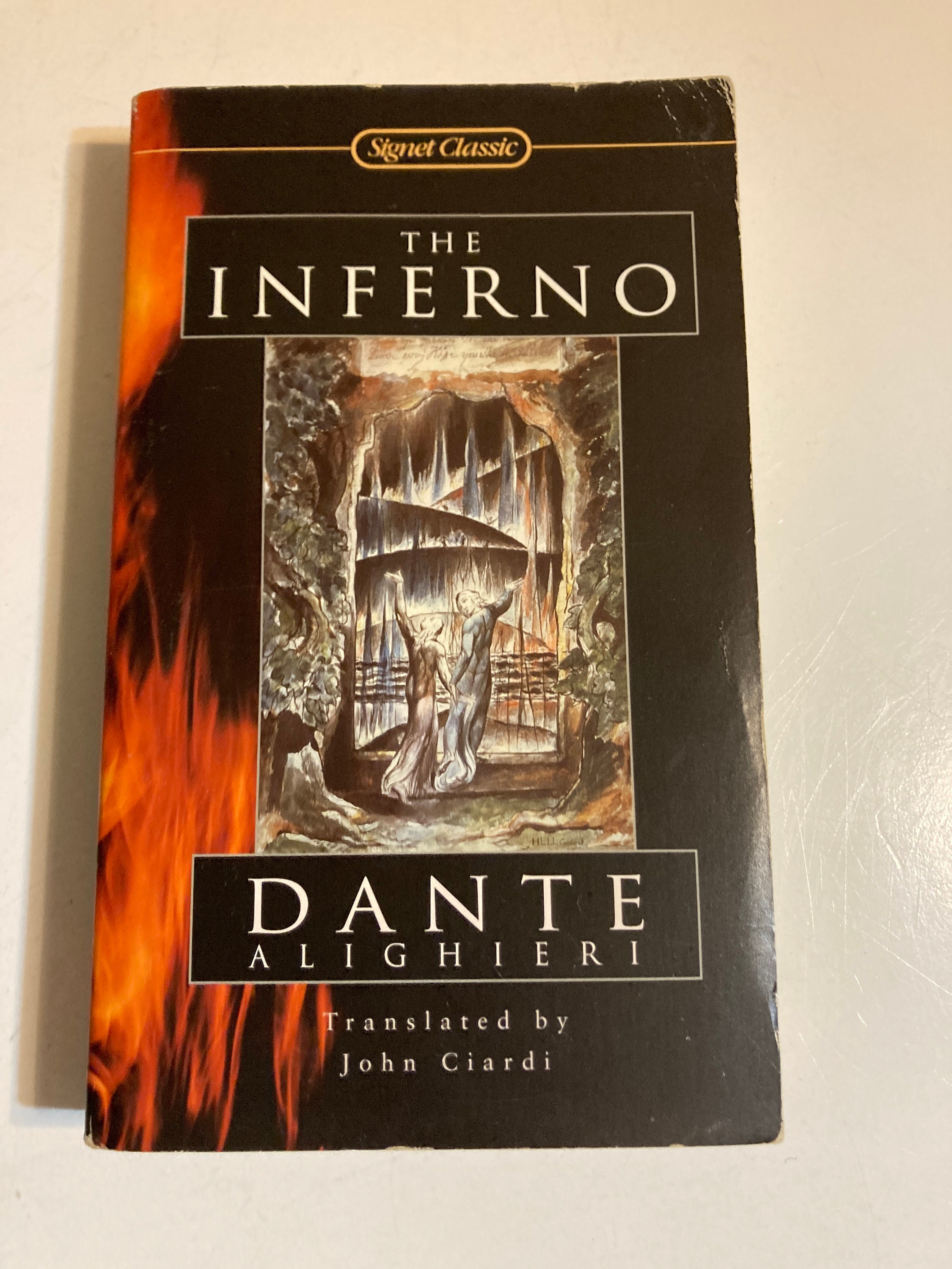 The Inferno (John Ciardi Translation) by Dante Alighieri, Paperback