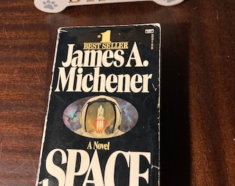 A Novel Space by James Michener paperback book vintage best seller fiction space travel dramatic endeavor