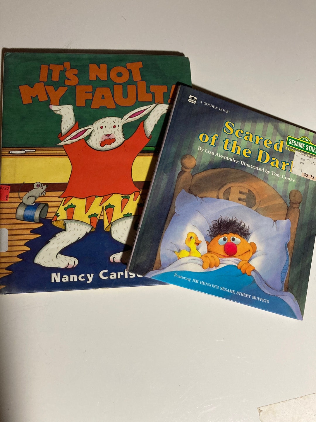 Sesame Street Scared of the Dark Hardback Vintage Book and Etsy